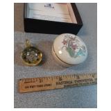 * pendant & ring trinket box