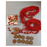 Mexican Centavos coins mid Century ,parts of