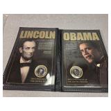 US commemorative gallery Lincoln / Obama coins