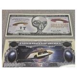 Extra terrestrial novelty  notes!