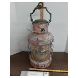 Fake kerosene lamp 23' x 9'  . Case