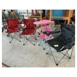 Bag chairs. Case 25- 4014