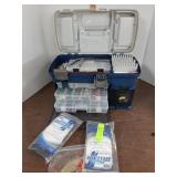 Plano 7271 Tackle box and contents.  Case