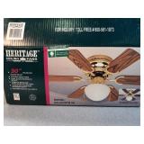NIB Heritage 30" ceiling fan