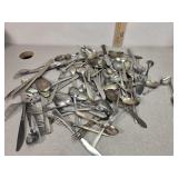 Asst. Silverware and serving pieces