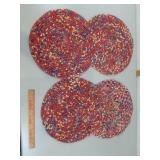 4 place mats