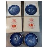 Bing & Grï¿½ndahl Porcelain plates