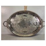 Silverplate rodgers smith tray