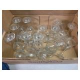 Glass/crystal glasses
