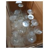 Glass stemware