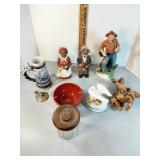 Various figurines & more