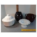 Vtg USA stoneware & other