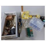 Mix : power strips,  storage,  Fan brace & more