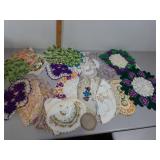 Doilies Needlework tatting,  embroidery +