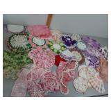 Doilies Needlework tatting,  embroidery +