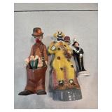 Ceramic statues and decanters