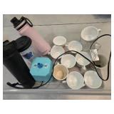 Cups and drink glasses