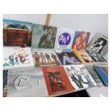 Record albums: Simon Garfunkel,  Abba, Bread &