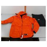 New Adamant reversible down jacket & storage bag