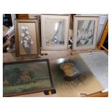Framed Artwork & New York Tribune 1864