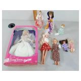 Winter Barbie, Kelly & other dolls