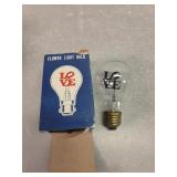 *Flower light bulb with box