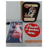 Coca-Cola tins: 50th anniversary + and Stroh