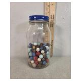 Jar of marbles