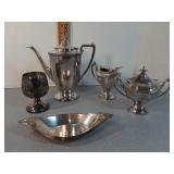 Silver-plated serving pieces Reed & Barton