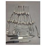 W.M. Rodgers Starlight pattern silverware