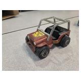 Tonka jeep, metal body