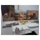 Artwork: Charles Caleb H.Winkler, photos 1920s