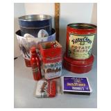Tins: holiday Budweiser & more