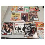 Beatles,  Avengers, Mad, & other Magazines