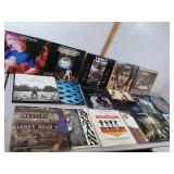 Record albums: Beatles,  Urban cowboy,  Elton