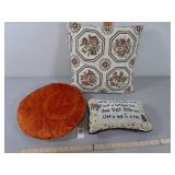 Throw pillows