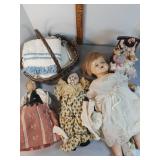 Vtg and handmade doll & more
