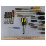 Assorted Screwdrivers & Nut Drivers