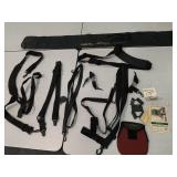 Mix of straps , pole sleeve & more