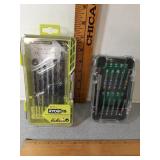 NEW drill  & screwdrivers bit sets