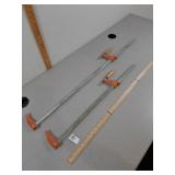 2- Jorgensen Adjustable Clamps #3724 & 3736