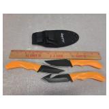 Uncle Henry Orange knife set