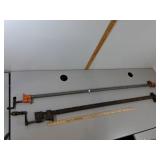 Bar Clamps- 62" & 48" +/-