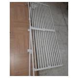 > Adjustable pet gate. Approx 71" x 29"