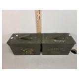 2 Ammo cans