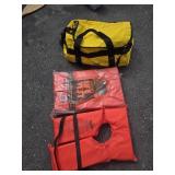Life jackets vest & Adamant carry bagï¿½