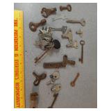 mix of old keys