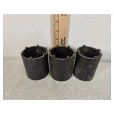 Axel/spindle nut sockets 1/2 drive