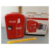 Coca-Cola 6 can electric cooler. No cord