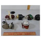 Various Fishing Reels, Closed Faced, Spin-Cast,